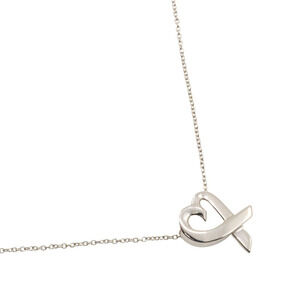 Tiffany Co Loving Heart Necklace Paloma Picasso Sterling Silver